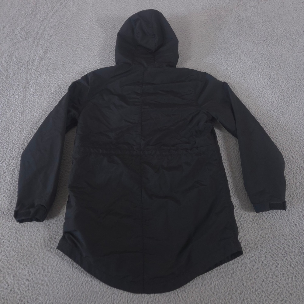 Carhartt Jacket Womens S Black Rockford Nylon Rain Defender Hooded Windbreaker - Picture 6 of 9